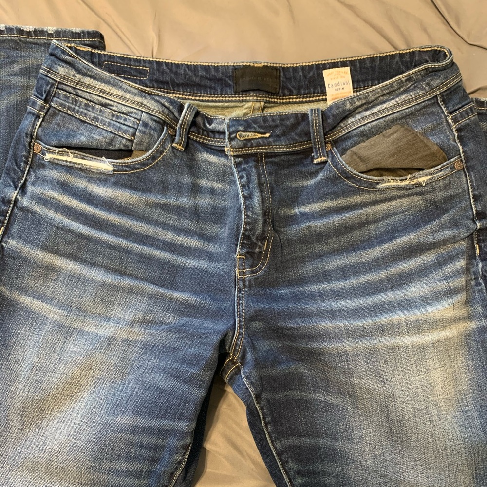 Buckle Black Denim
